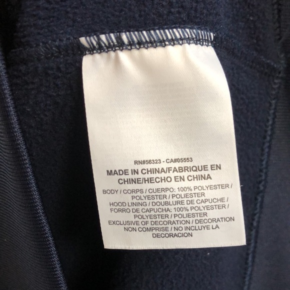 NWOT Boys Nike therma fleece hoodie size L - Picture 5 of 6